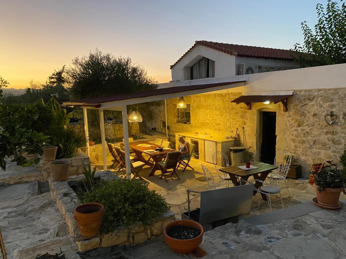 Old Stone Villa In Apokoronas Villa Nostalgia Kreta Filippos Экстерьер фото